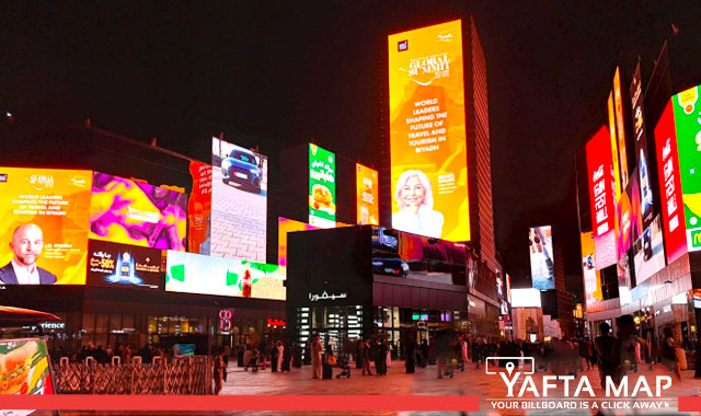 Boulevard Square Screens (Random Display) - Riyadh 2