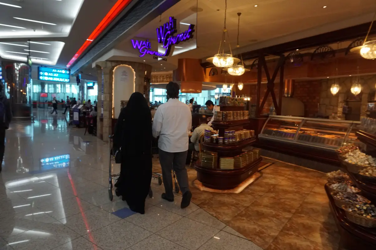 King Khalid Airport advertising in Riyadh