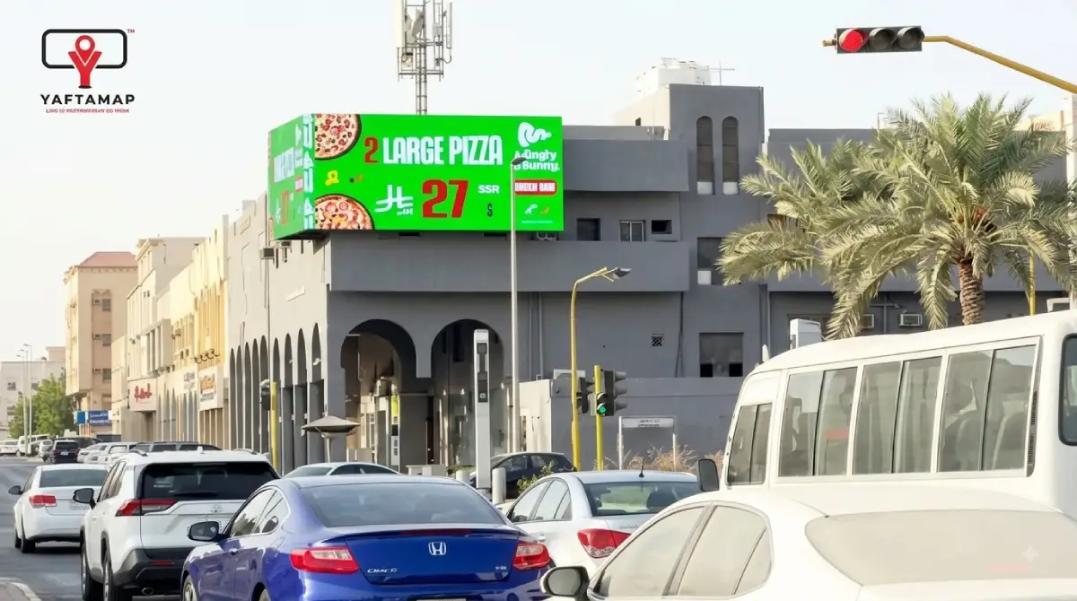 Outdoor advertising media plan for a campaign in Saudi Arabia